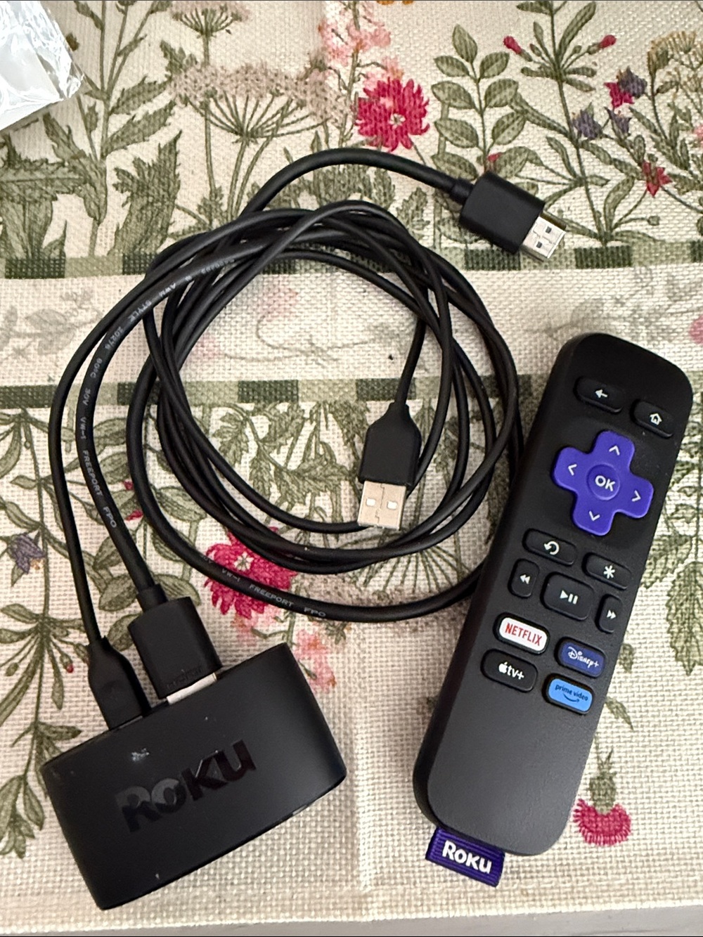 Roku Streaming Stick 3960X with Remote and USB Cable